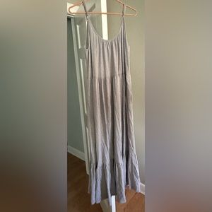 Z Supply - Lido Slub Maxi Dress Lavender Ash